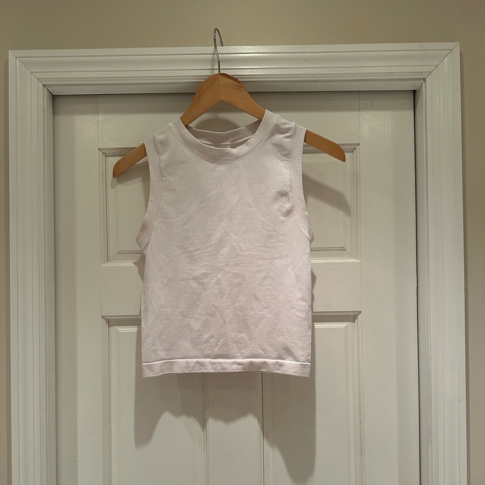 Athleta Womens Off White Tank Top